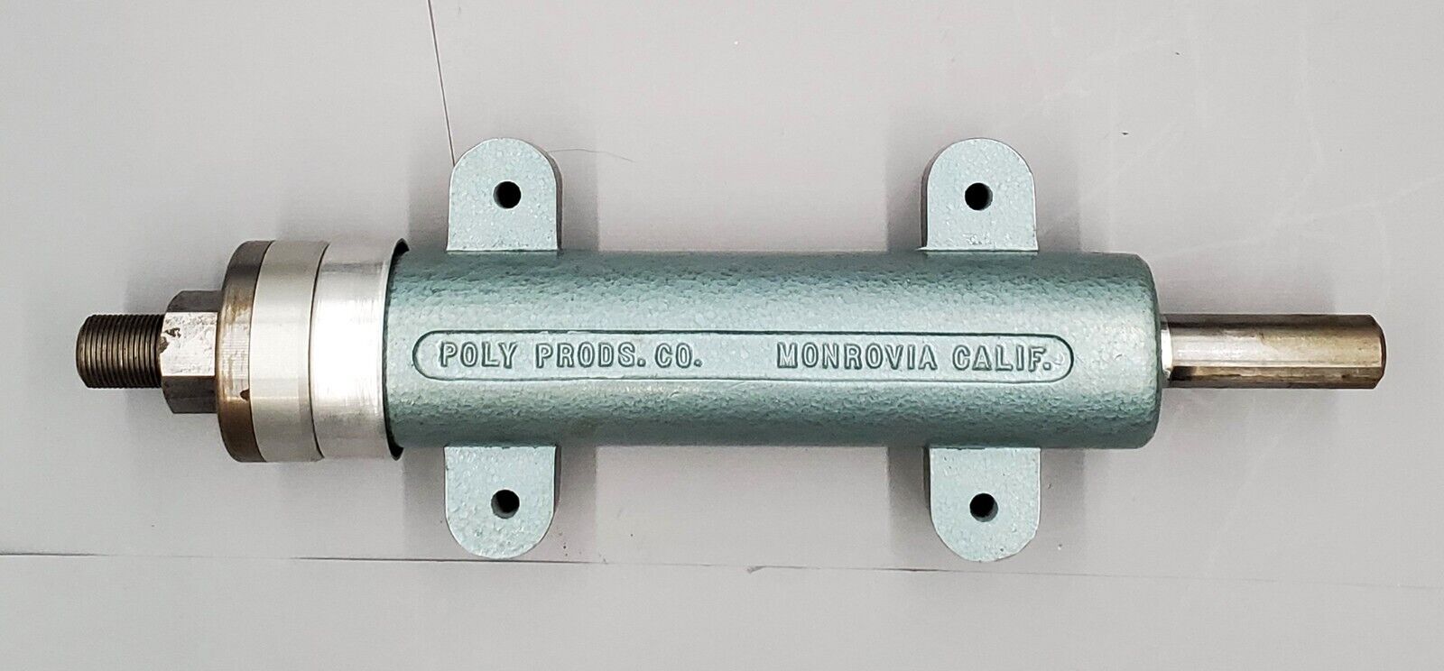 Poly Products Very Large Lapidary Saw Arbor, 1 in Shaft Size for big saws NICE