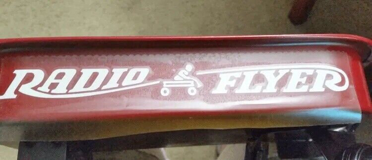 Set/2 Radio Flyer Replacement Wagon Stickers / Decals
