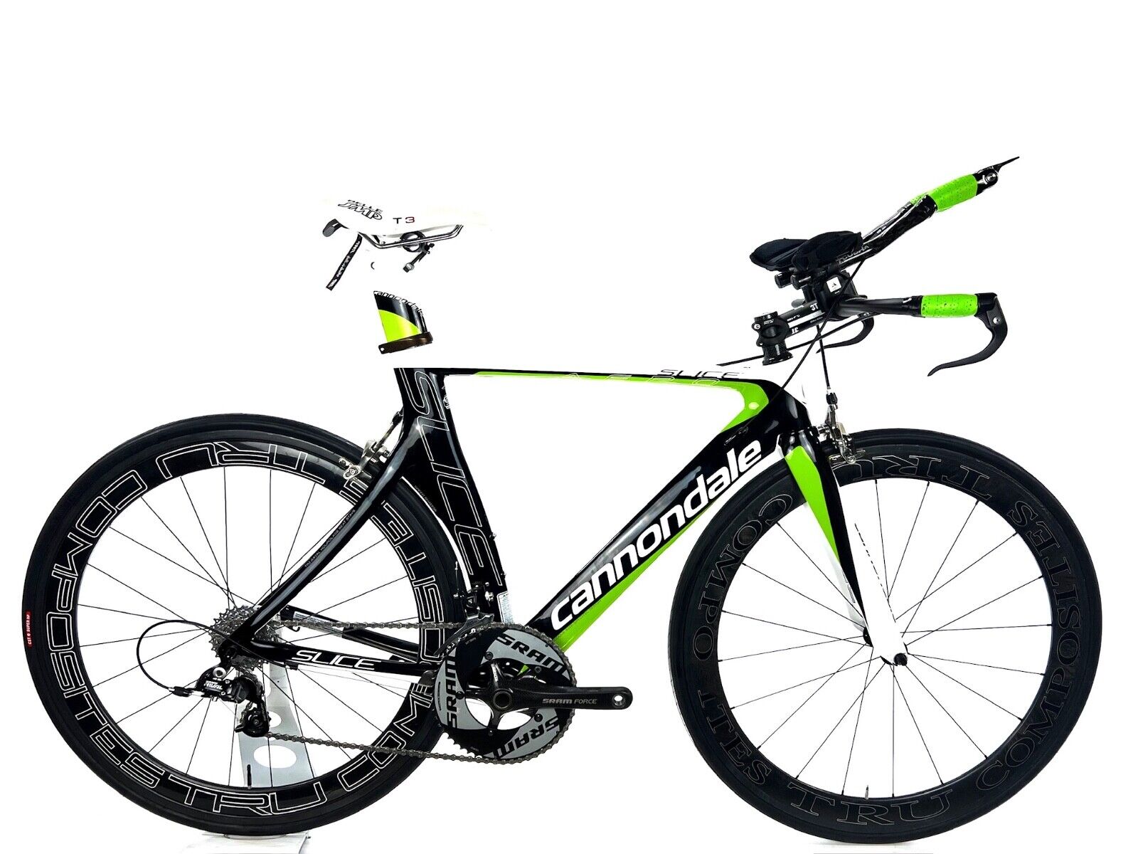 Cannondale Slice 5, SRAM Rival, Carbon Triathlon Bike-2010, 18 Pounds 54cm