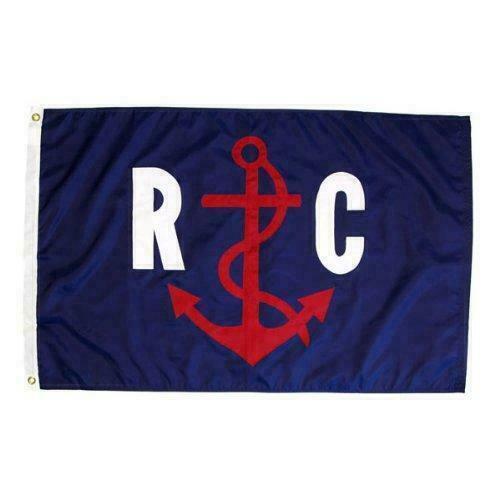 US YACHT CLUB RACE COMMITTEE 3\'X5\' FLAG ROUGH TEX ® 100D UV PROTECTED USA BANNER