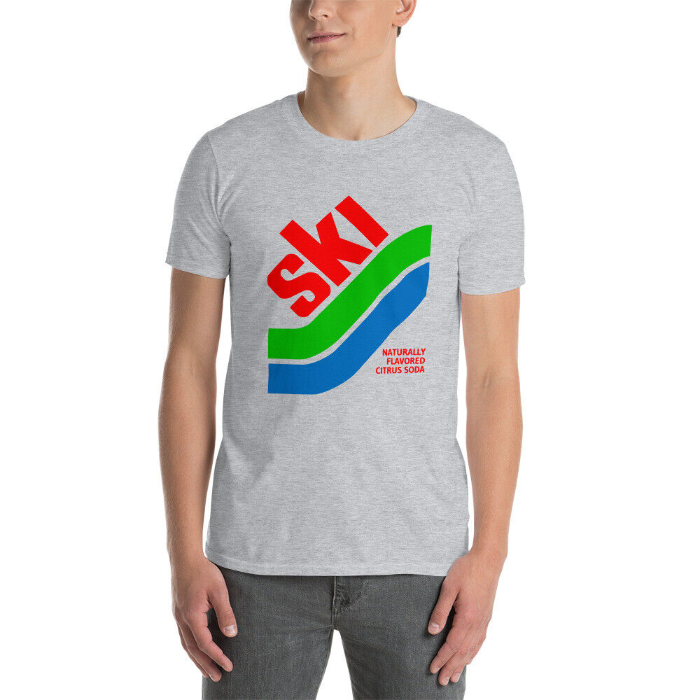 SKI SODA Short-Sleeve Unisex T-Shirt Double Cola Illinois Indiana Midwest