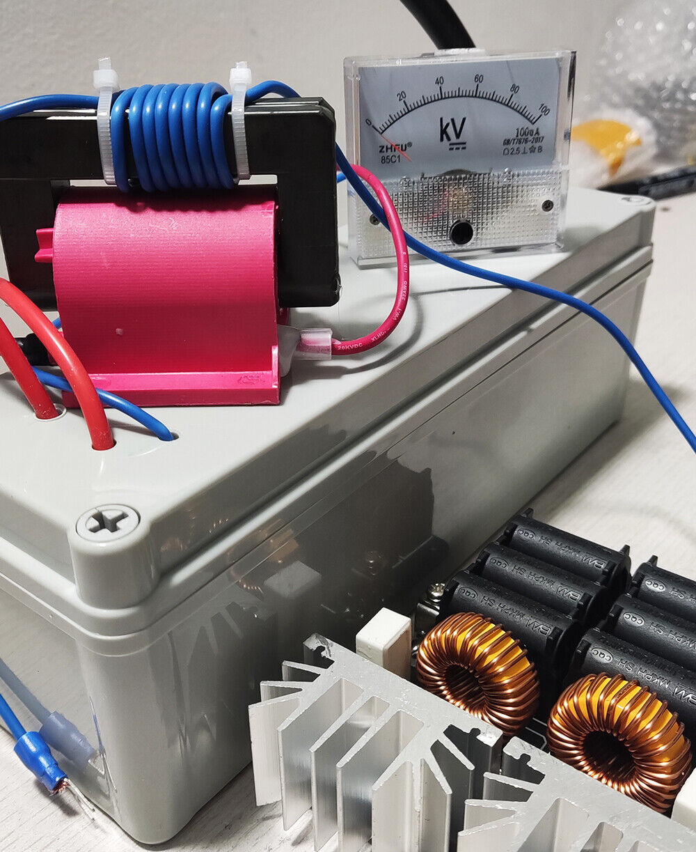 NEW Multiplier rectifier High voltage power supply Static generator 60KV 100KV