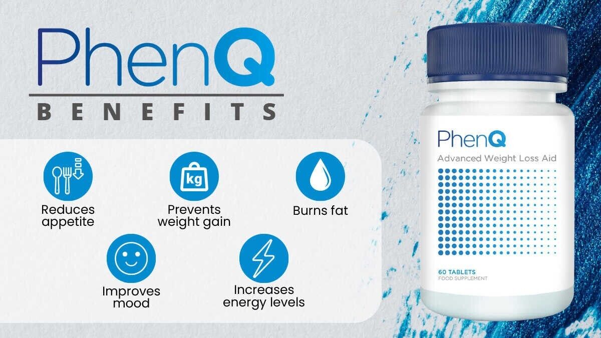NEW PhenQ  2023 ADVANCED Weight Loss Burn Diet Pills Lose Fat Burner 60
