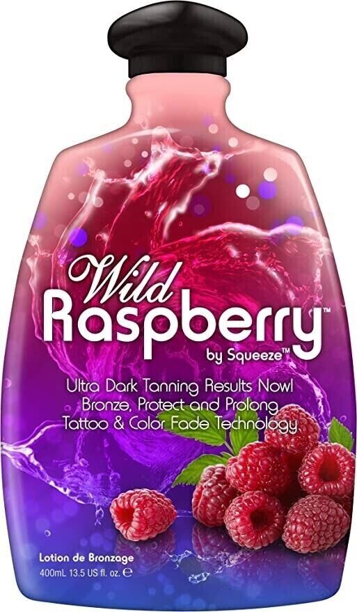 New Squeeze Wild Raspberry Indoor Tanning Lotion