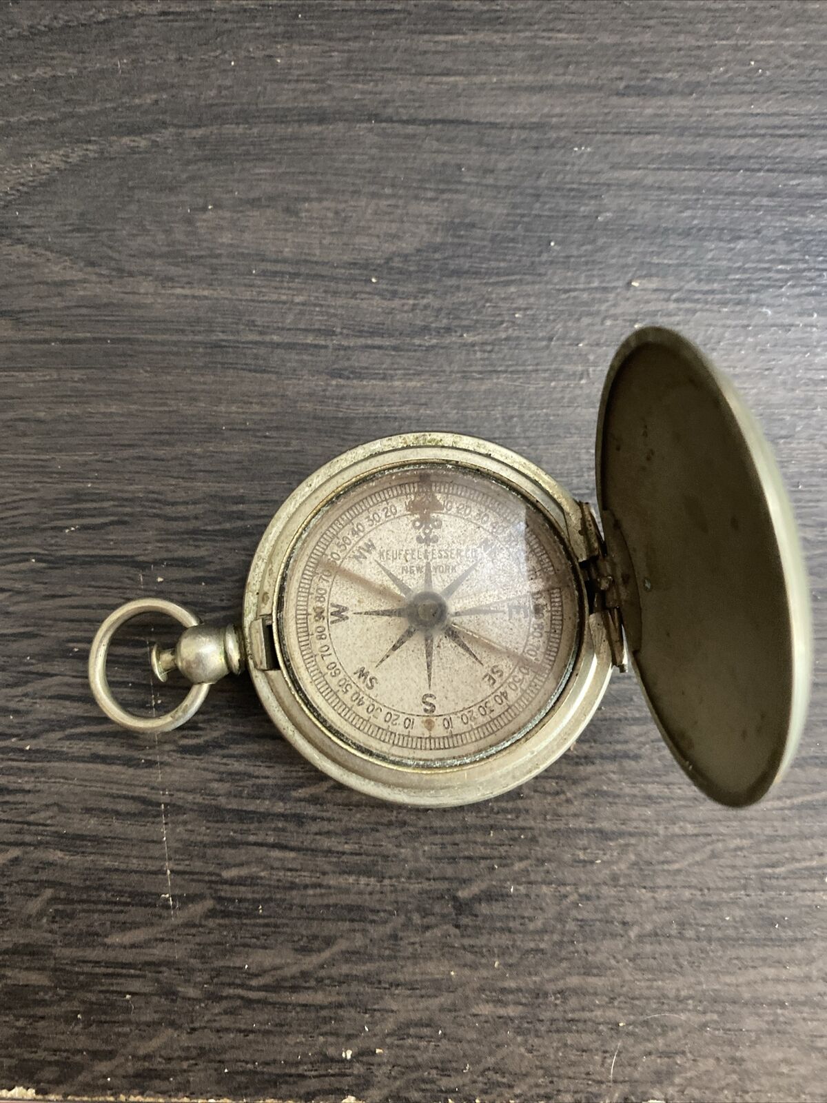 Vintage Keuffel & Esser Co. Pocket Compass