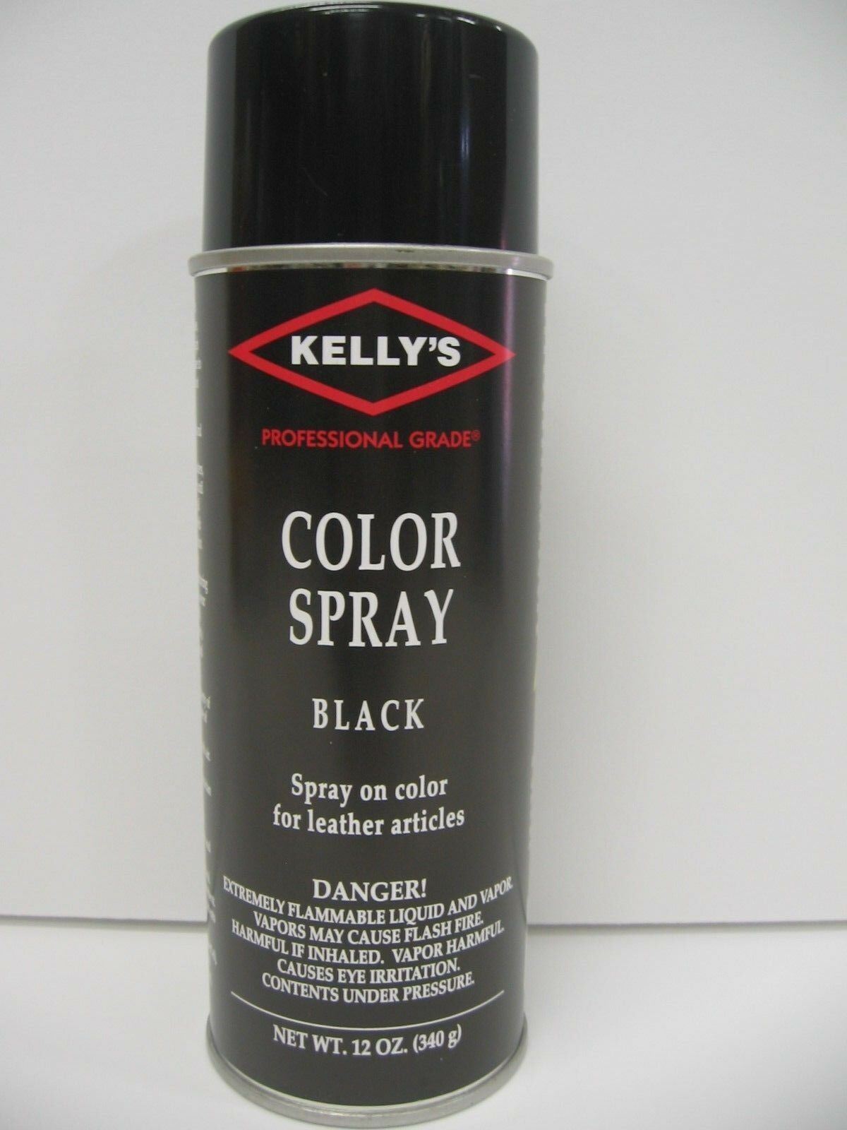 Kelly's  Shoe Color Spray Leather Paint/Dye Leather & Vinyl coloring - 12 oz can