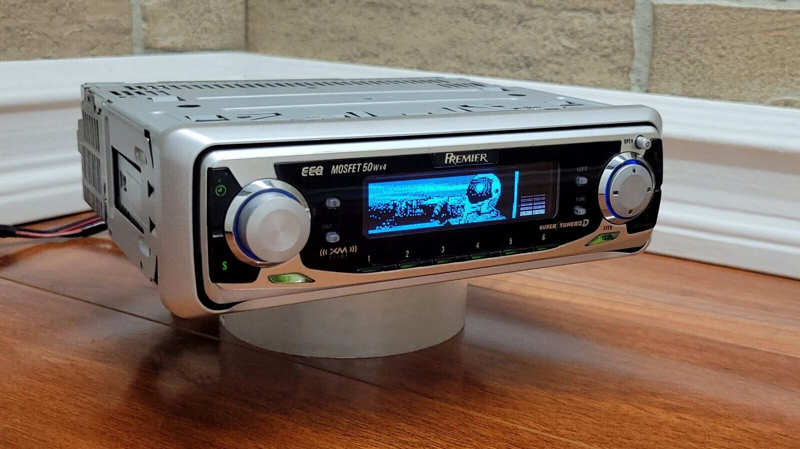 VERY RARE PIONEER PREMIER DEH-P660 CD PLAYER with BLUETOOTH ADAPTER old school