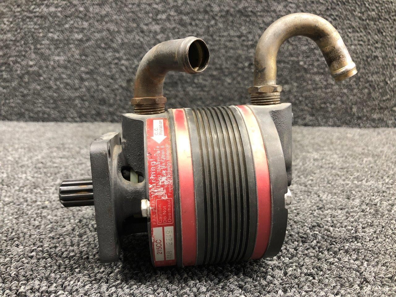 215CC Lycoming IO-360-C1C Parker Dry Air Pump Assembly (Prop Struck)