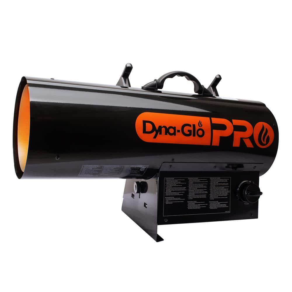 Dyna-Glo Pro Propane Forced Air Heater 70K-125K BTU Variable Heat Control Black