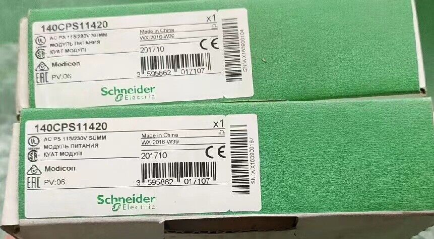 New Sealed For Schneider 140CPS11420 Electric Modicon Quantum AC Power Supply