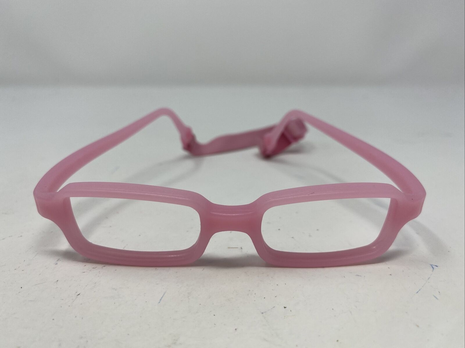 Mira Flex Italy NEW BABY 1 B 39-14 Light Pink Full Rim Eyeglasses Frame T649
