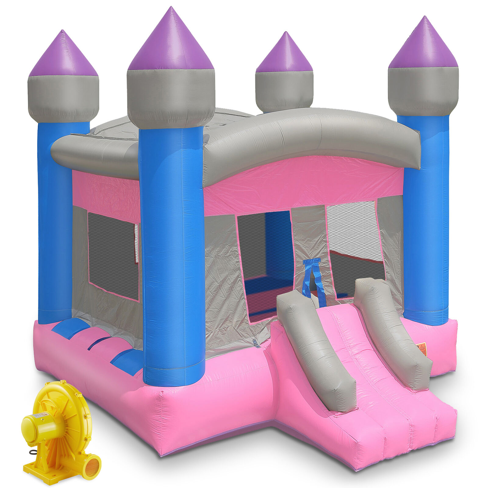 Commercial Princess Castle Bounce House w/ Blower - 100% PVC Inflatable Bouncer
