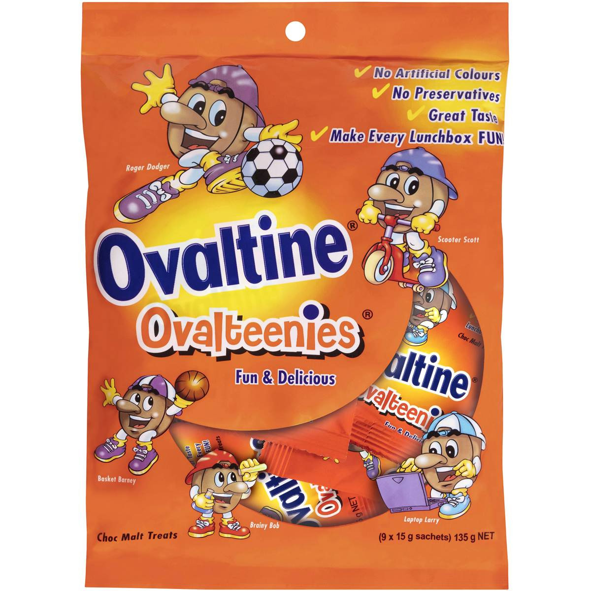 Ovaltine Ovalteenies Share Pack 135g