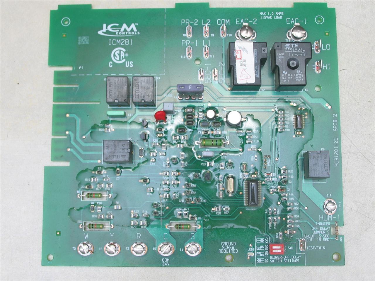Carrier Bryant Payne ICM281 Furnace Control Circuit Board