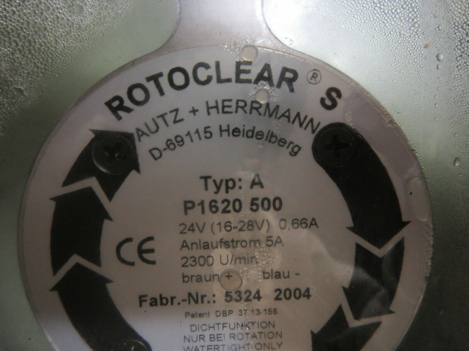 AUTZ+HERRMANN ROTOCLEAR S TYP: A P1620 500 FABR. -NR.: 5324 2004 DMG MAHO DMC70V