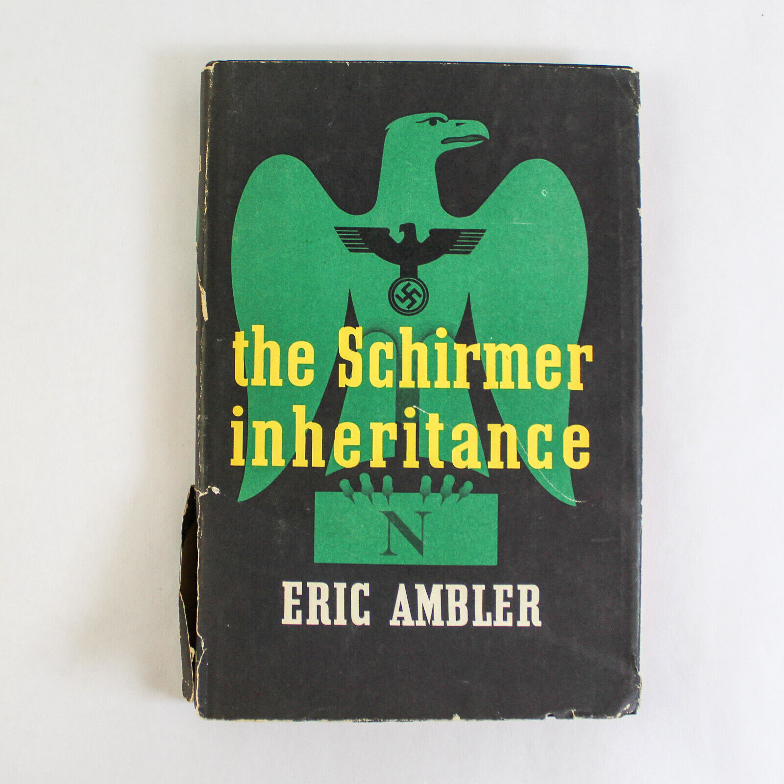 Vintage The Schirmer Inheritance by Eric Ambler 1953 Alfred A. Knopf HC DJ