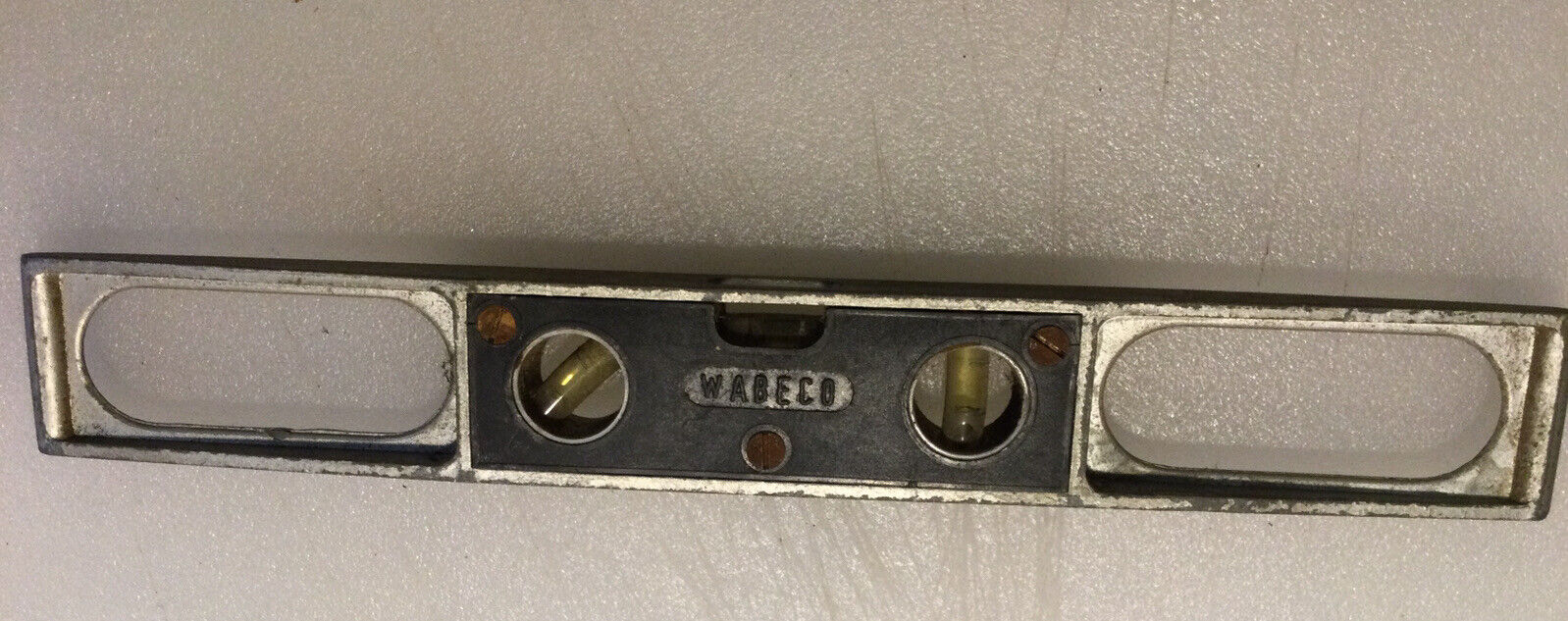 Vintage Wabeco 9” metal level from Western Germany used