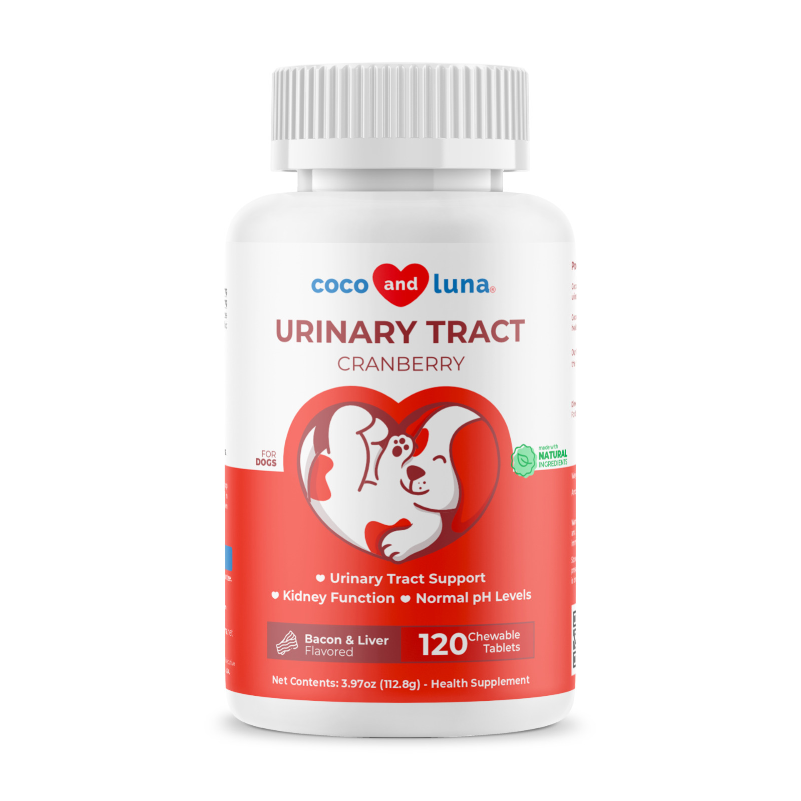 Cranberry for Dogs - Bladder Support for Dogs, Dog UTI, Dog Incontinence Support