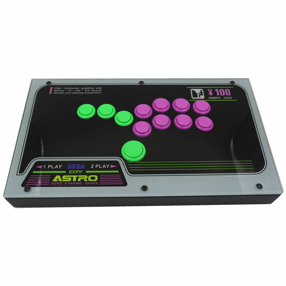 RAC-J800B All Button Hitbox Arcade Joystick Game Controller PC/Xbox/PS4/PS5