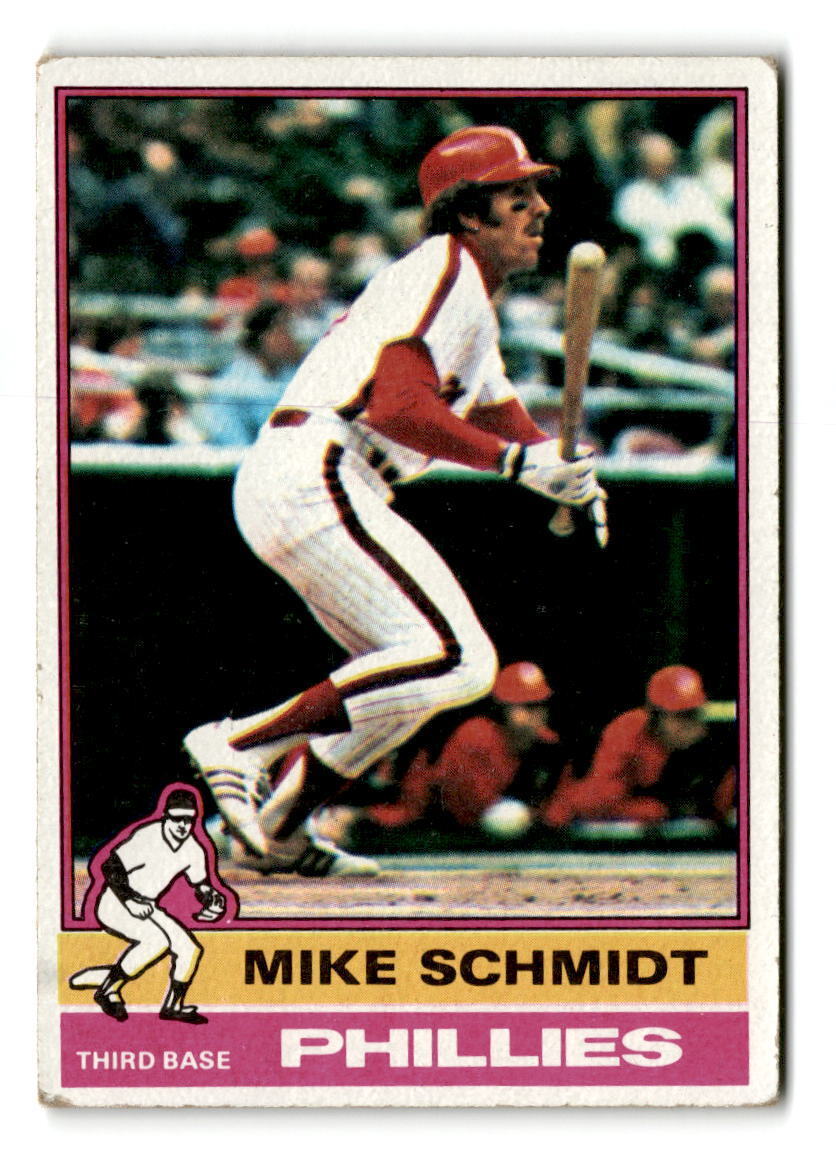 1976 Topps Mike Schmidt #480 Philadelphia Phillies Baseball Card