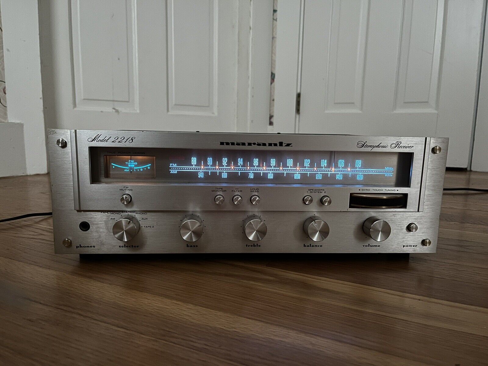 Marantz 2218 Stereophonic Receiver: TESTED