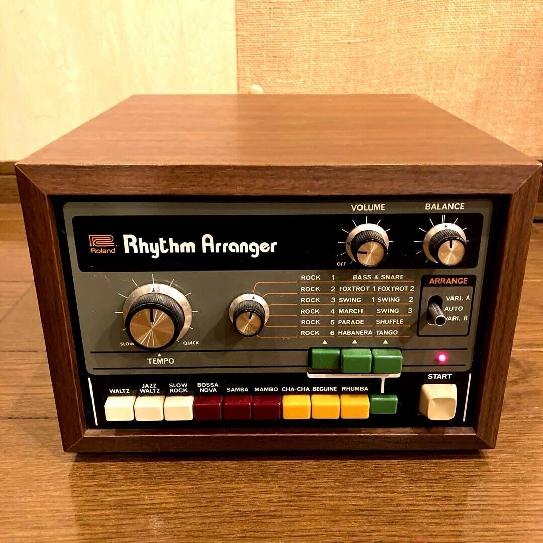 Roland TR-66 Rhythm Arranger Vintage Analog Drum Machine TR66 USED