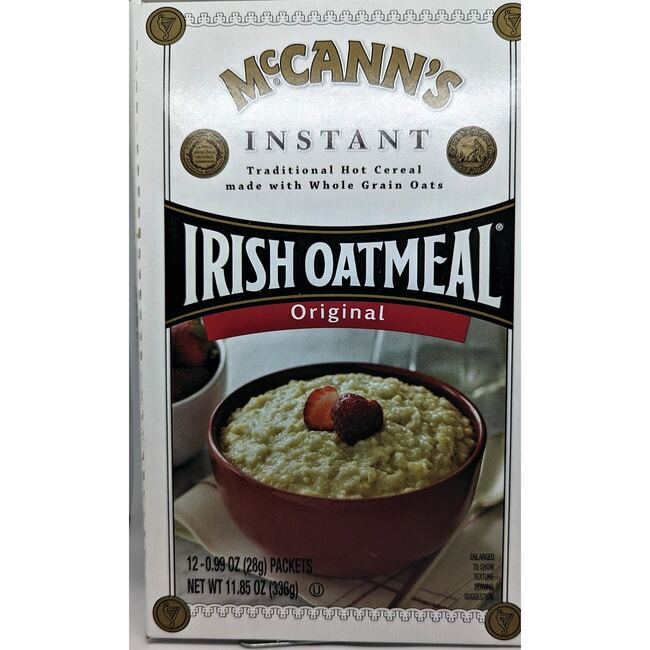 McCann\'s Irish Oatmeal Instant Irish Oatmeal - Original 12 Pkts