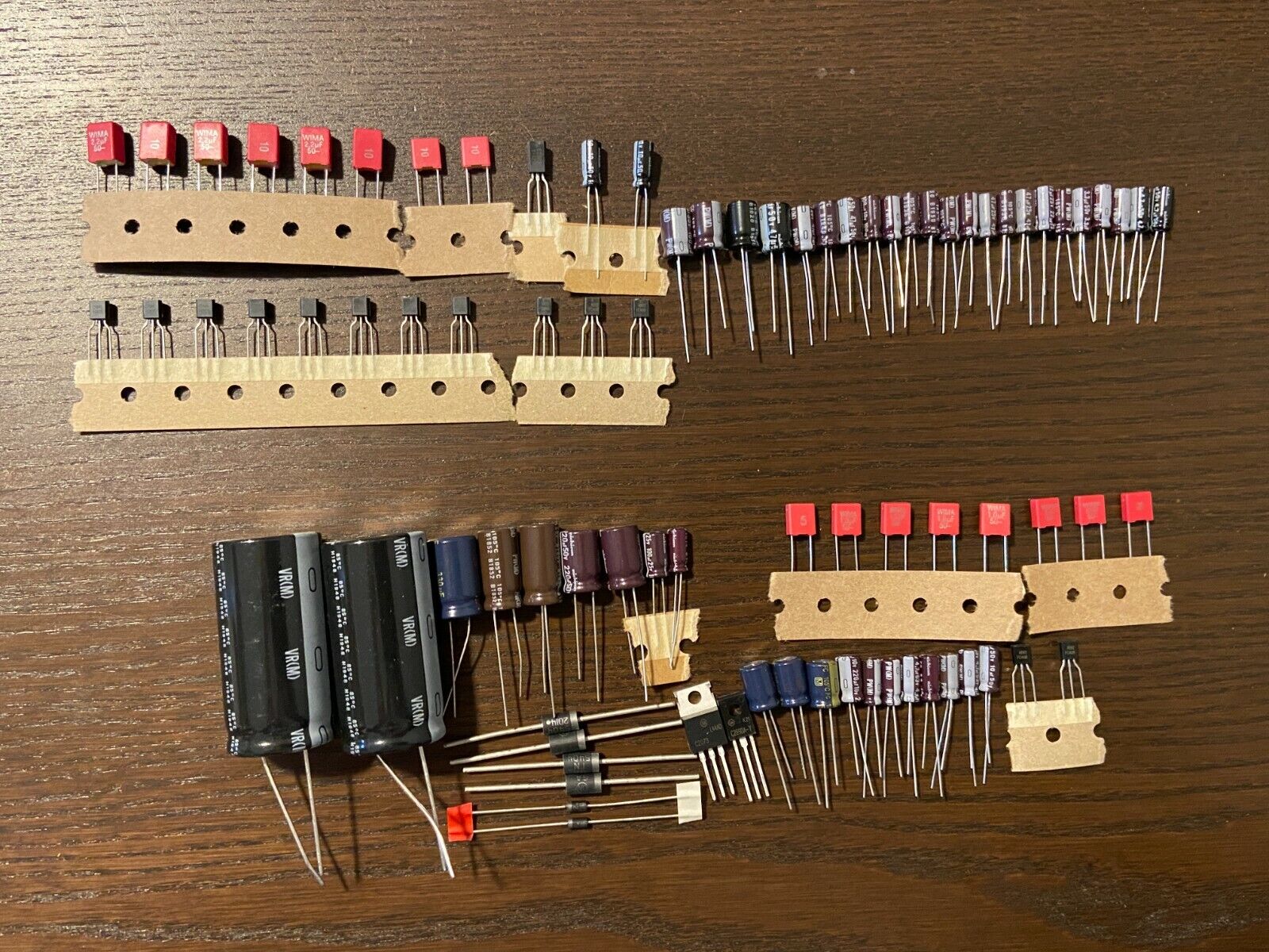 Pioneer SX-680 COMPLETE Rebuild Kit High-Quality Receiver Recap Set Transistors