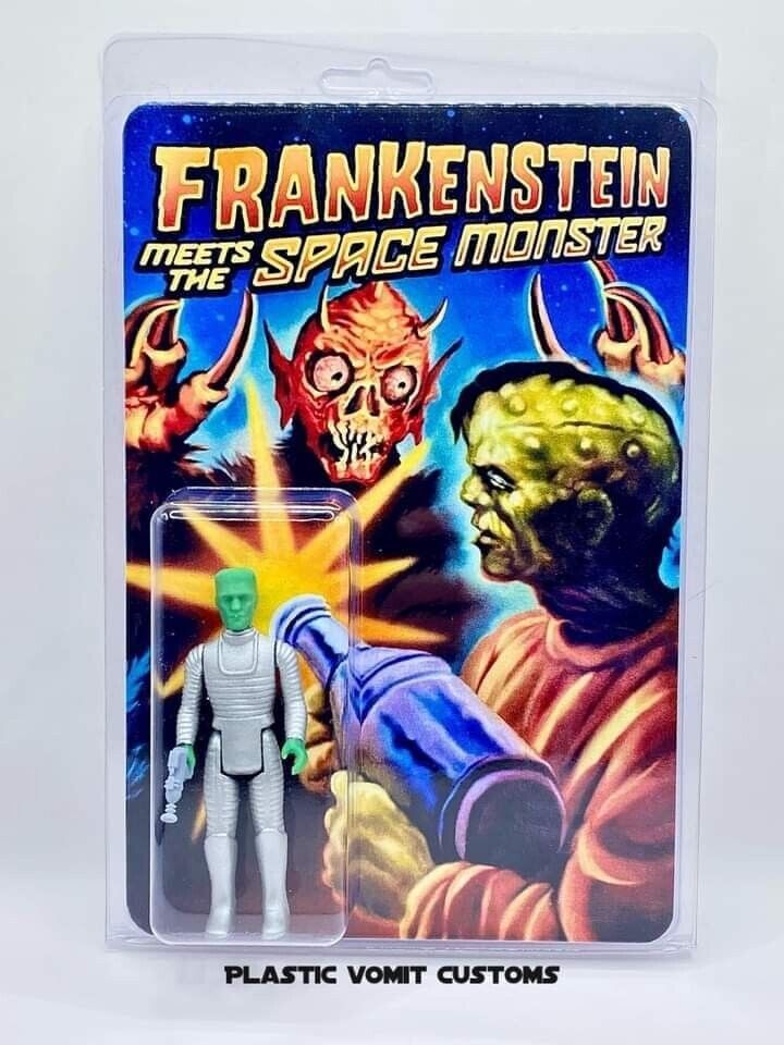 Custom Universal Monsters Vintage Horror Style Frankenstein READ DESCRIPTION