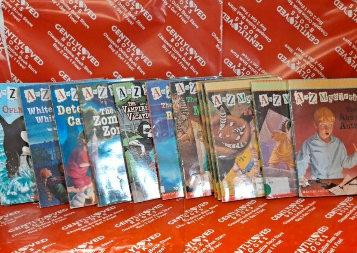 BUILD YOUR OWN LOT:  A to Z Mysteries / Calendar Series - Ron Roy / Scholastic 