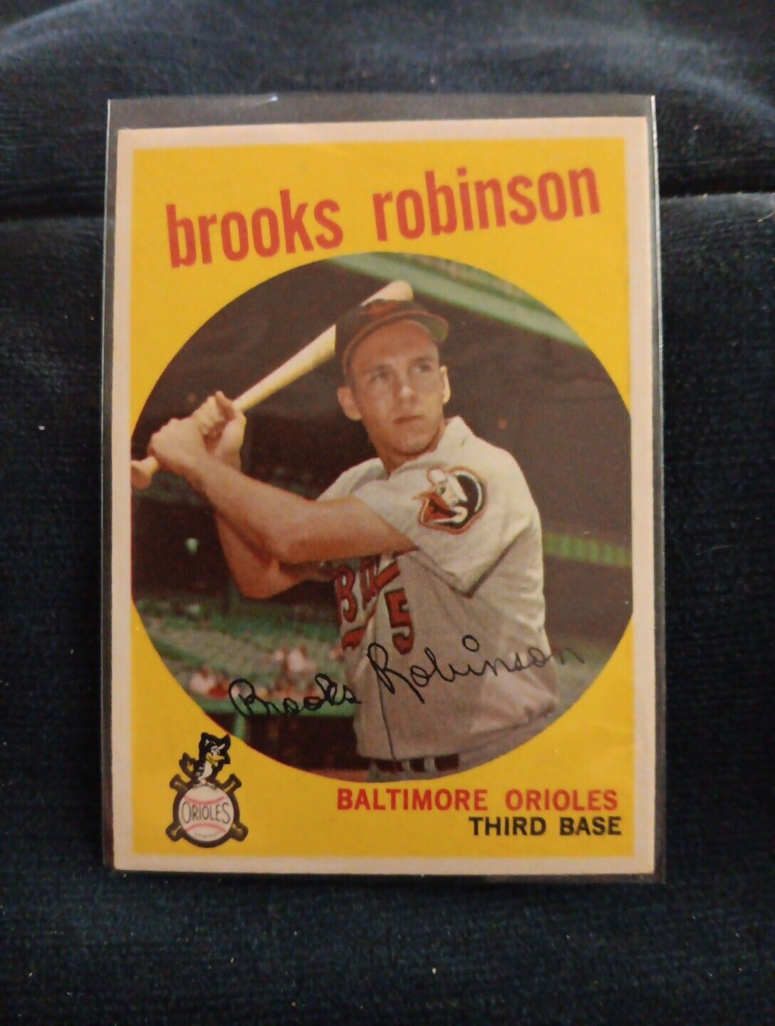 1959 Topps - #439 Brooks Robinson