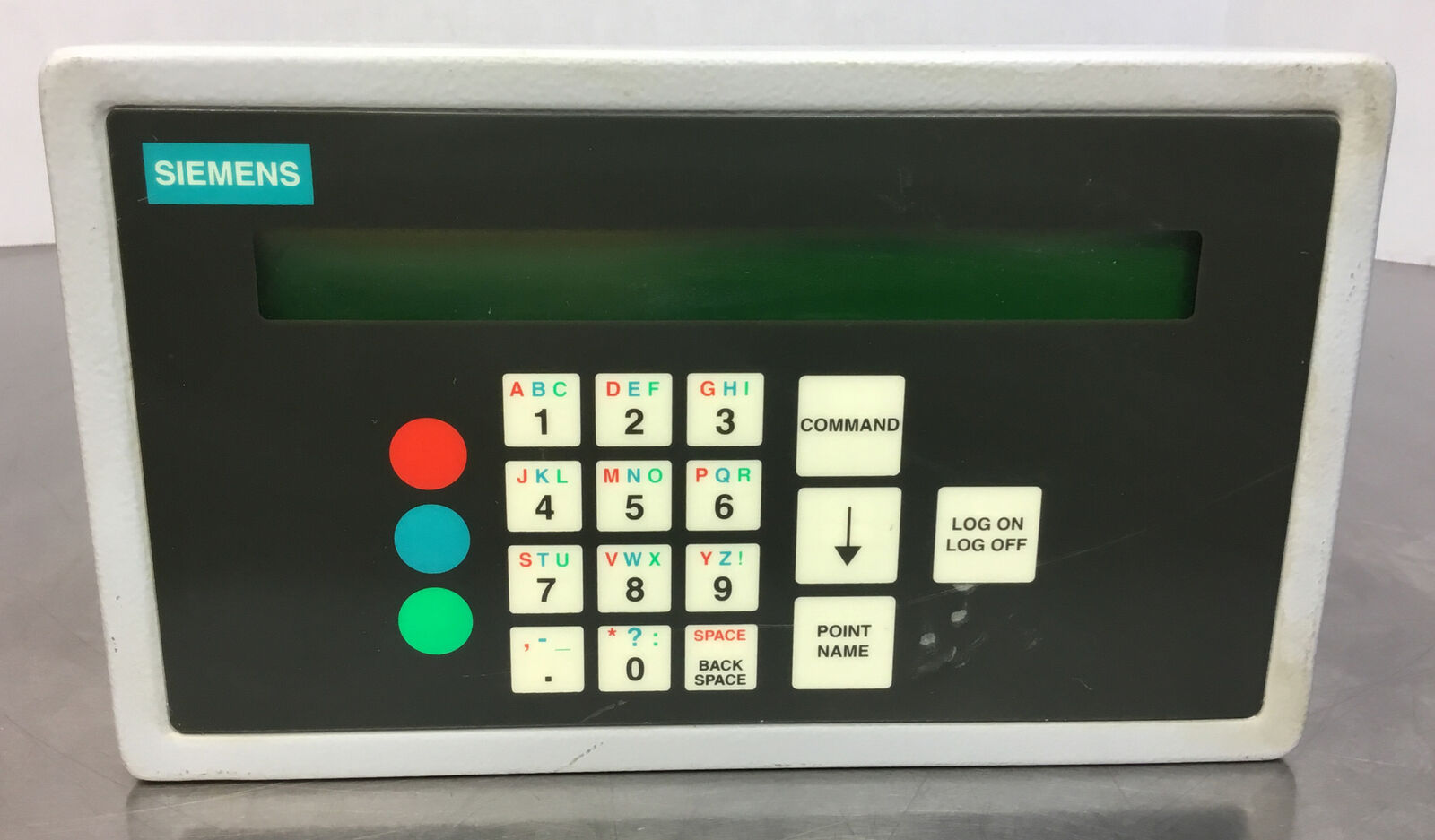 Siemens 549-301 Apogee Operator Interface Unit Smoke Control System.    2D