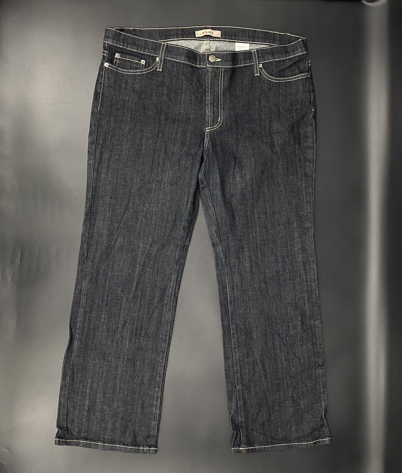 A\'Gaci Vintage Women\'s Dark Denim Jeans Size 21