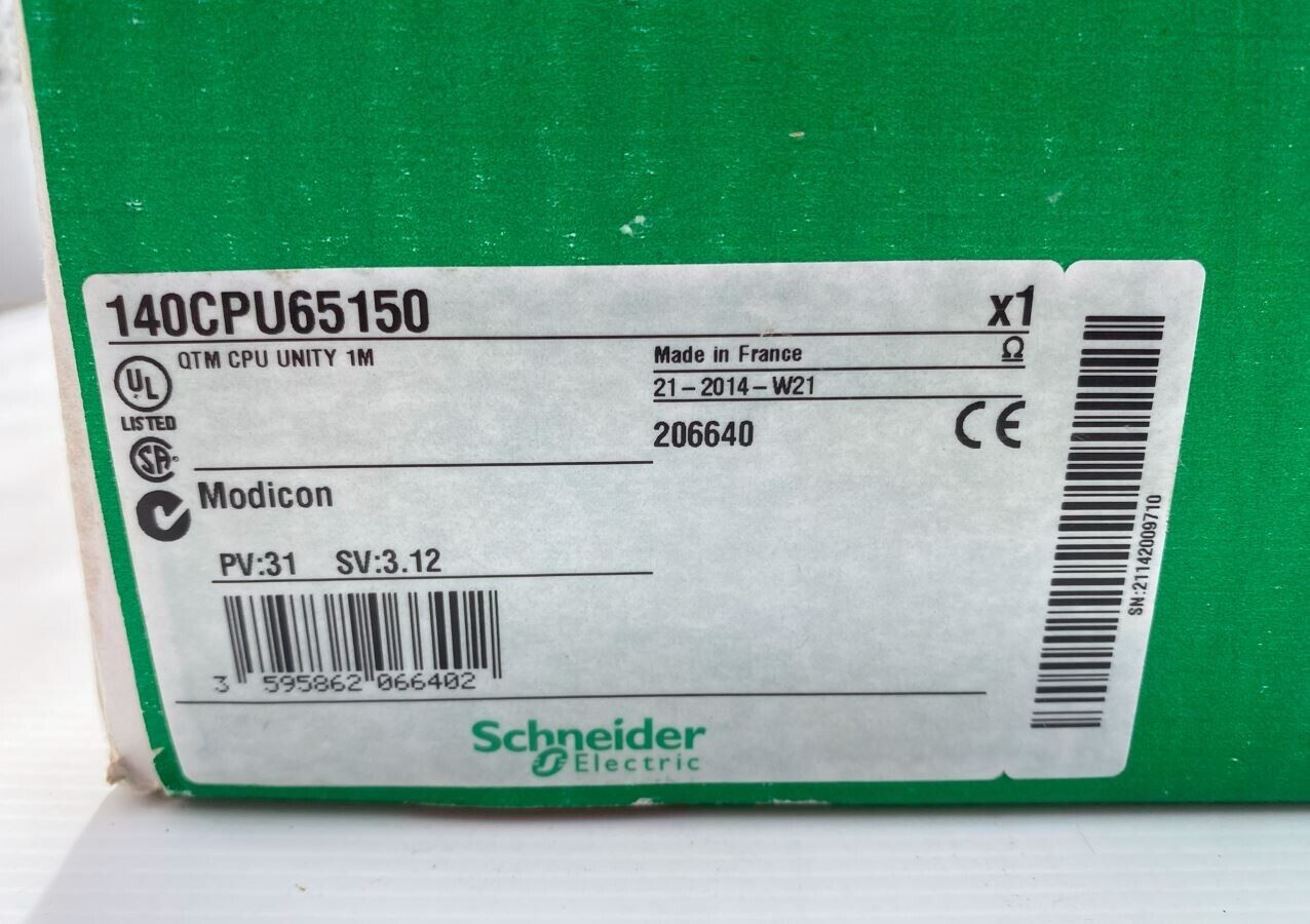 1 PCS Schneider 140CPU65150 PLC Module 140CPU65150 New In Box
