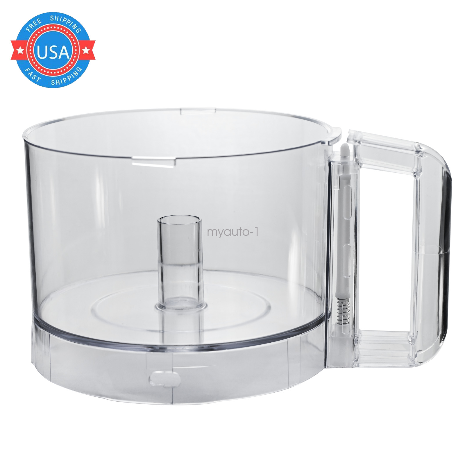 112203 R2N Food Processor 3 Quart Clear Bowl Compatible with Robot Coupe