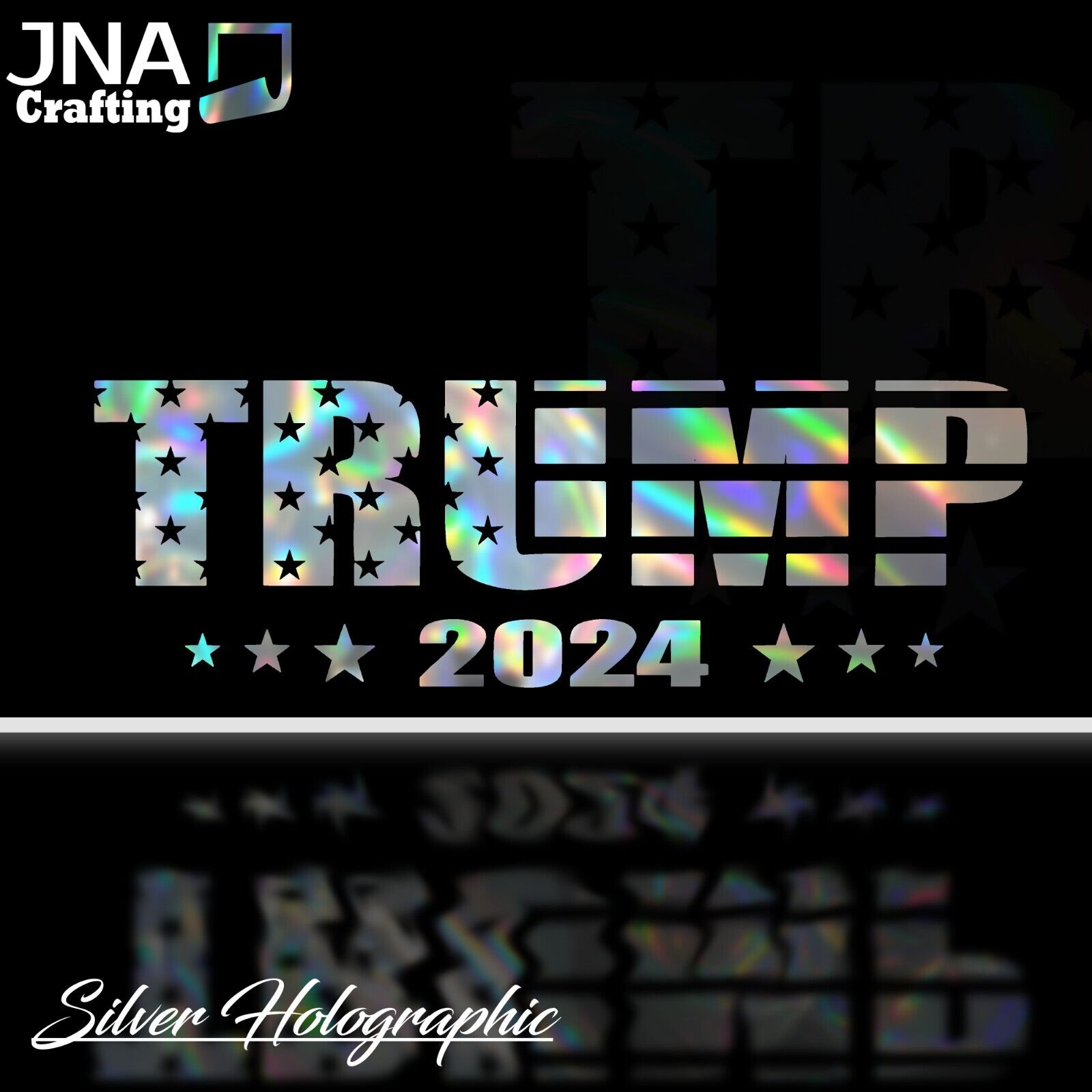 Trump 2024 Decal - Choose Your Color