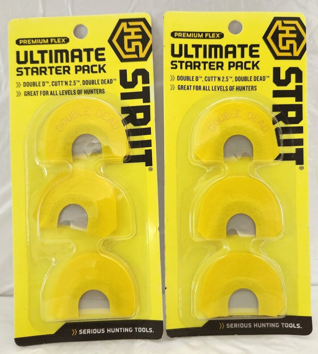 2-Packs* Hunters Specialties H.S. Strut #05933 Ultimate Starter Pack Sealed  FS
