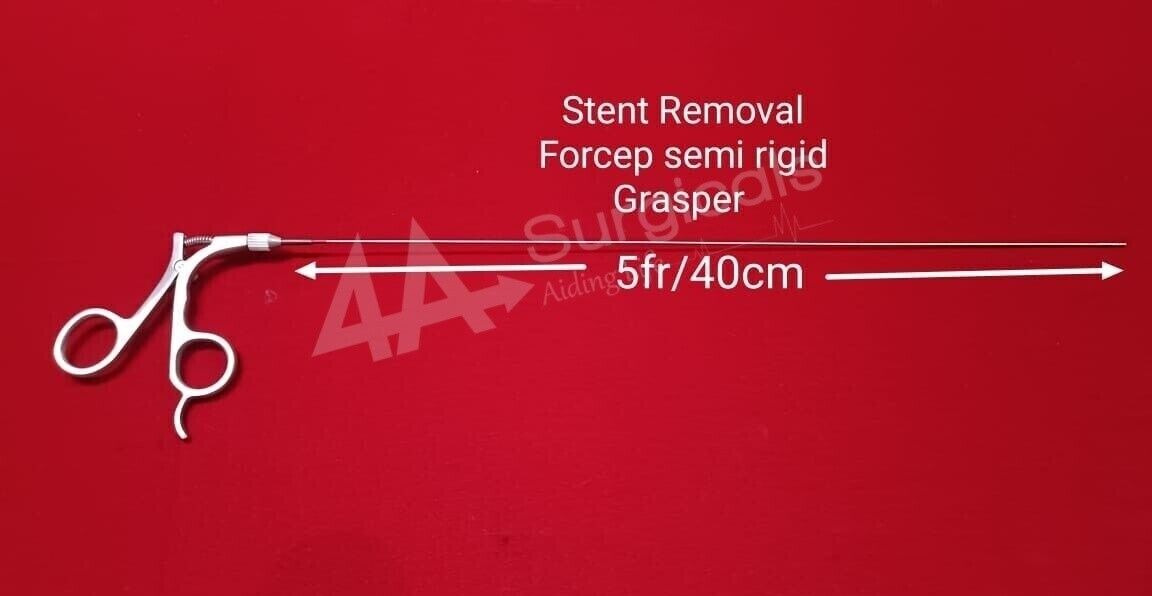 4A Stent Removal Forcep Grasper Rigid 5fr 1pc Urology Cystoscopy