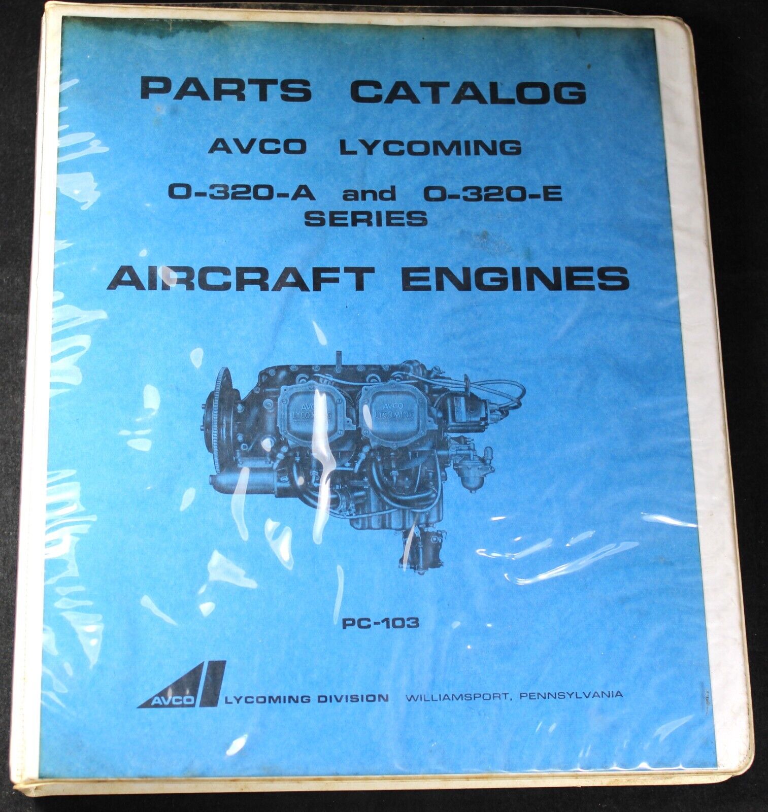 1973 Avco Lycoming O235C O290D & O290D2 Aircraft Engine Part Catalog - O235 O290