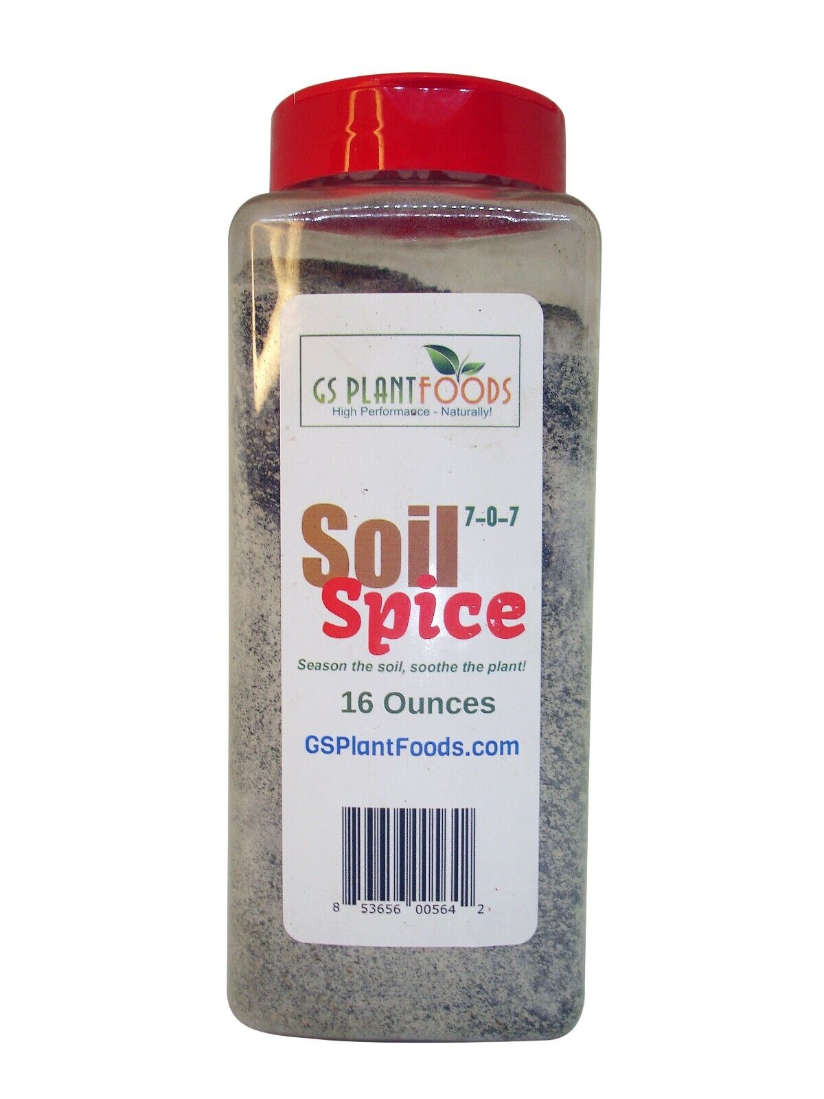 Soil Spice All Purpose Organic Plant Feed (NPK 7-0-7) 16 OZ Simple Shaker