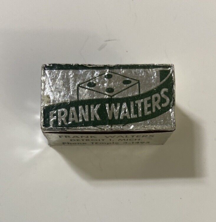 Vintage Frank Walters Precision Dice