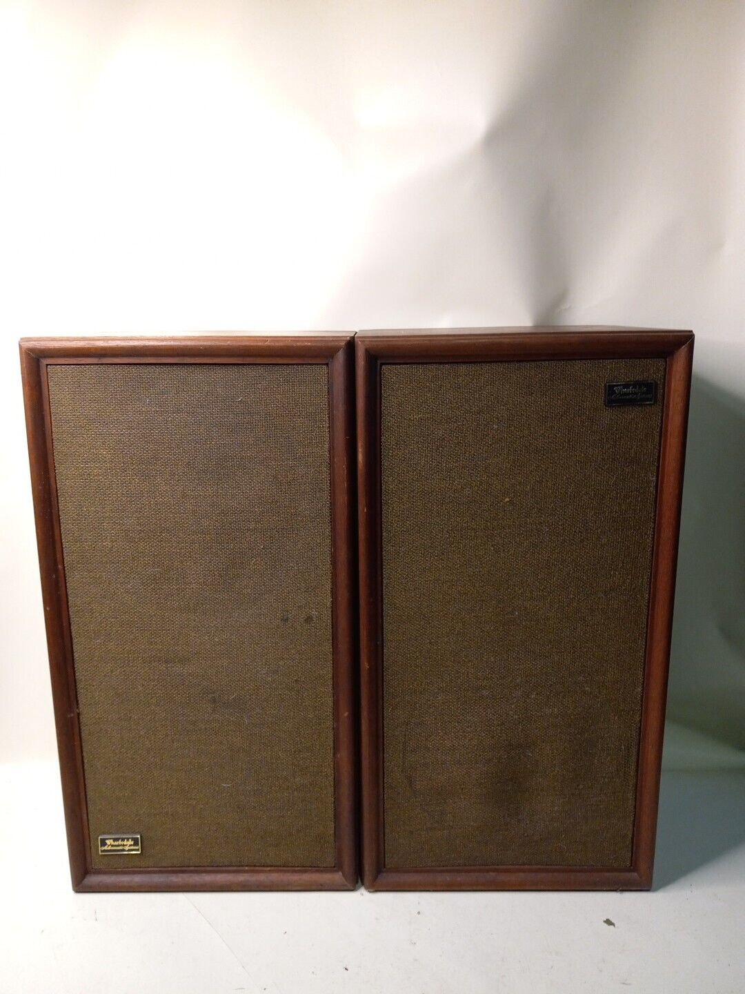 Vintage Wharfedale W40D Speakers  * Tested Sounds Beautiful *