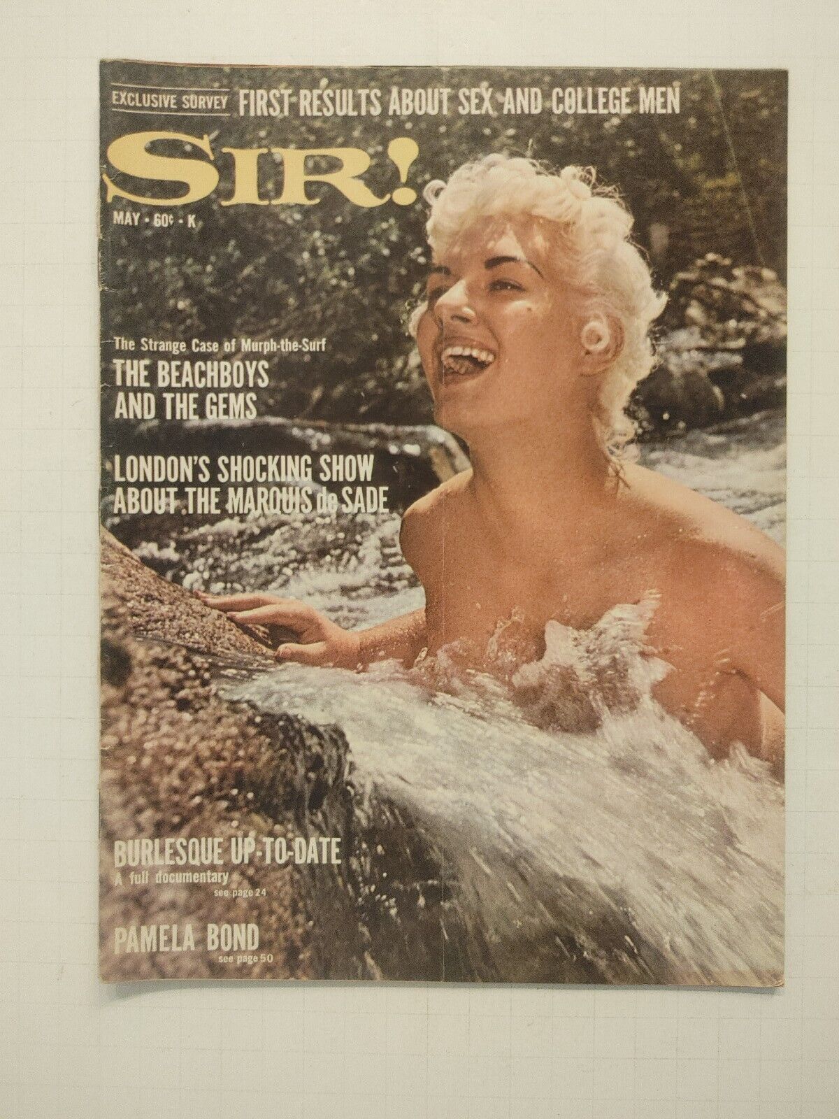 Vintage May 1965 Sir Magazine
