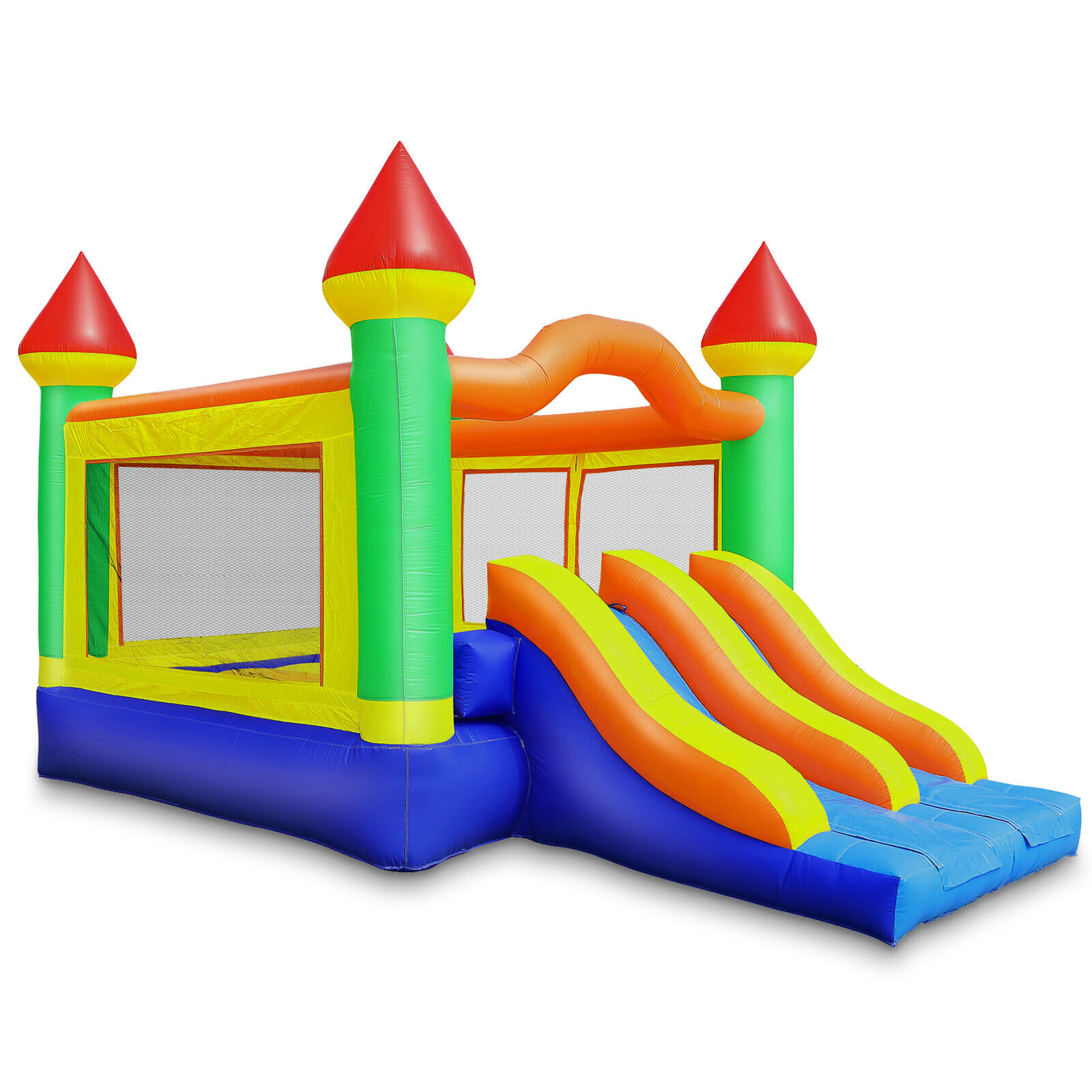 22'x15' Commercial Mega Slide Bounce House - 100% PVC Bouncer - Inflatable Only