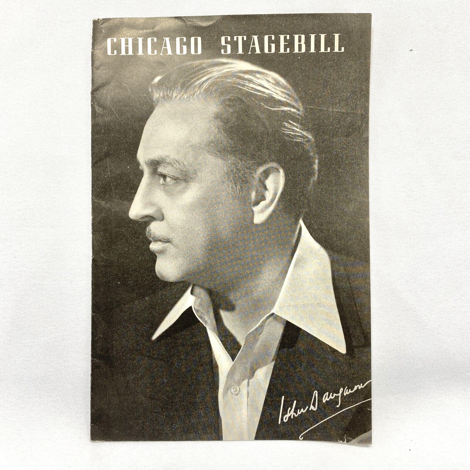 1939 John Barrymore MY DEAR CHILDREN Chicago Stagebill Playbill