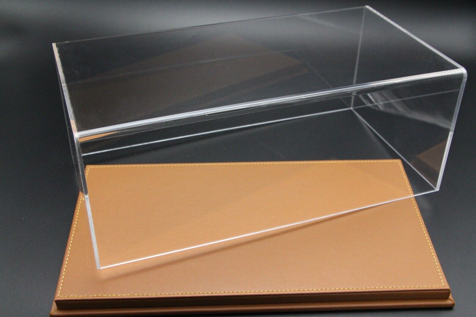 New Display case show case with leather base for 1:18 BBR MR Autoart Car model