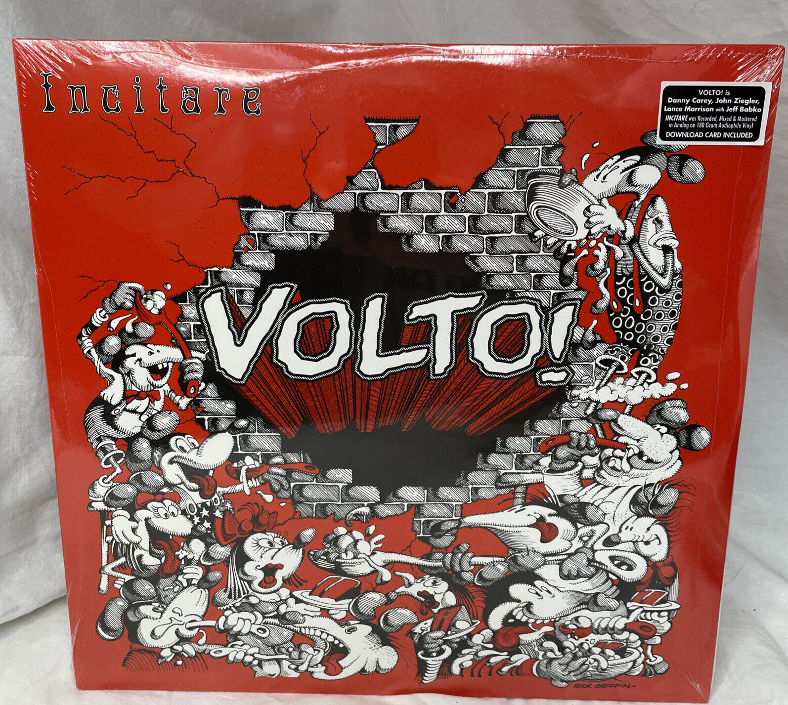 Volto Incitare Vinyl LP New Sealed VARE RARE Tools Danny Carey 180 Gram 🔥