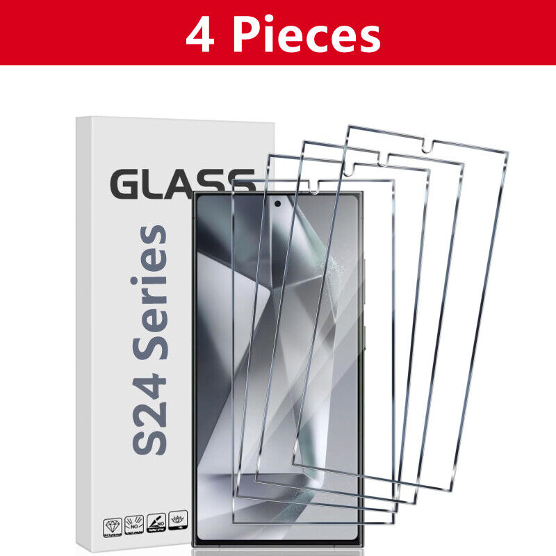 Wholesale Bulk LOT Tempered Glass Screen Protector for Galaxy S24 Ultra/S24 Plus