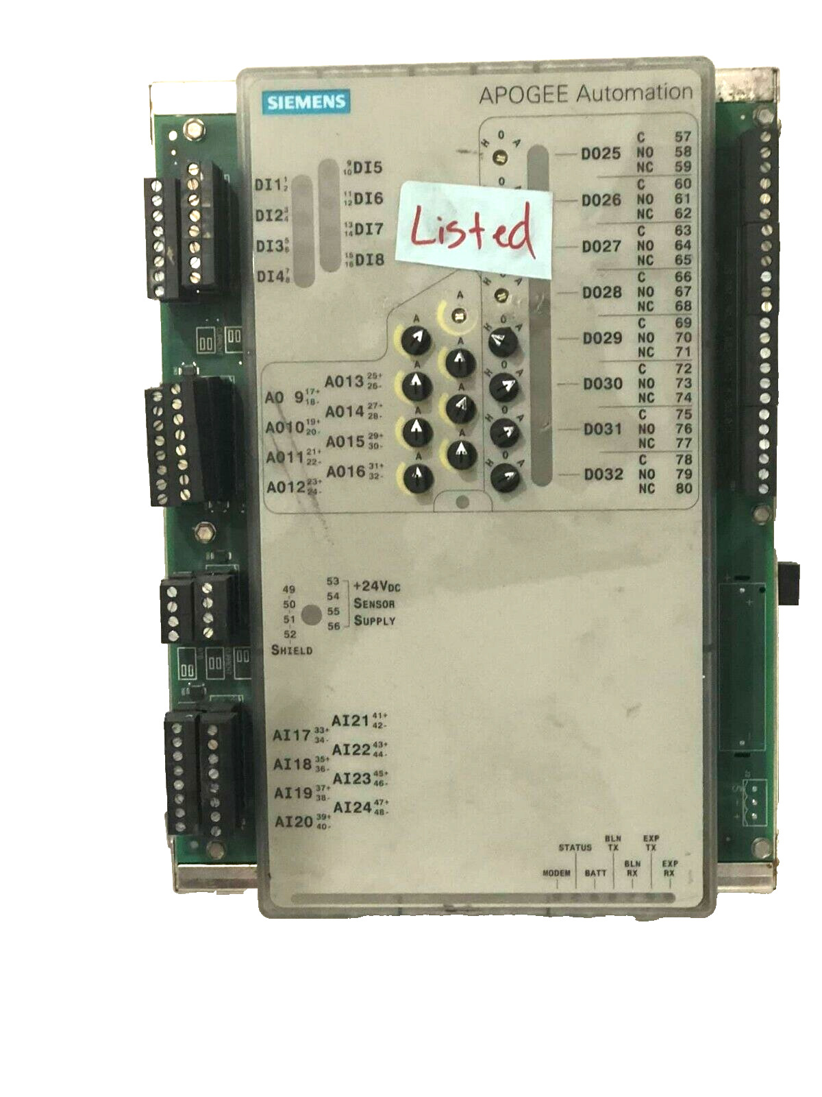 Siemens APOGEE Automation 549-032 Controller 