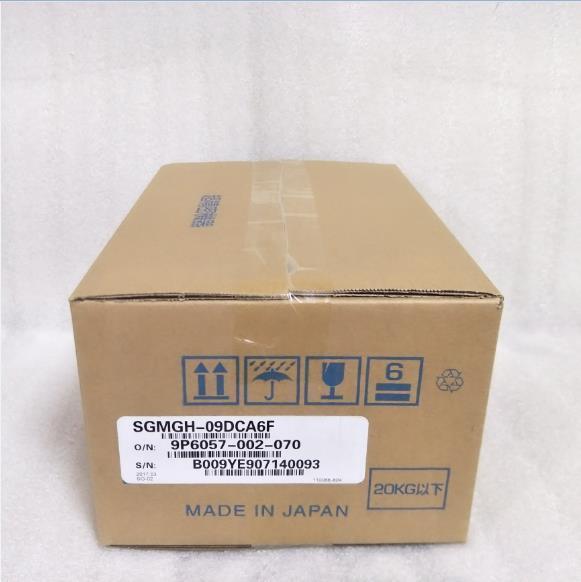 New In Box YASKAWA SGMGH-09DCA6F AC SERVO MOTOR SGMGH09DCA6F